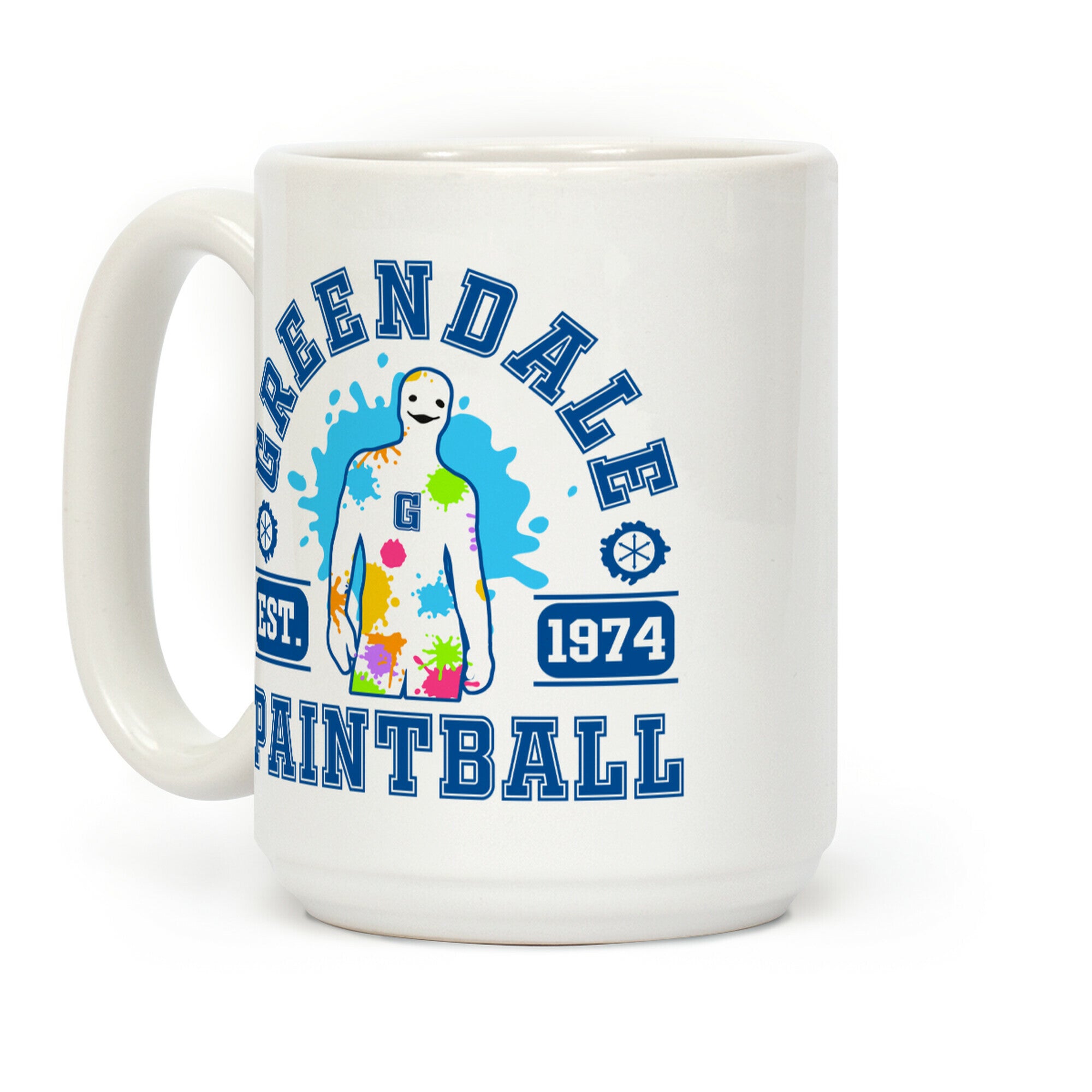Greendale Community College Paintball Coffee Mug